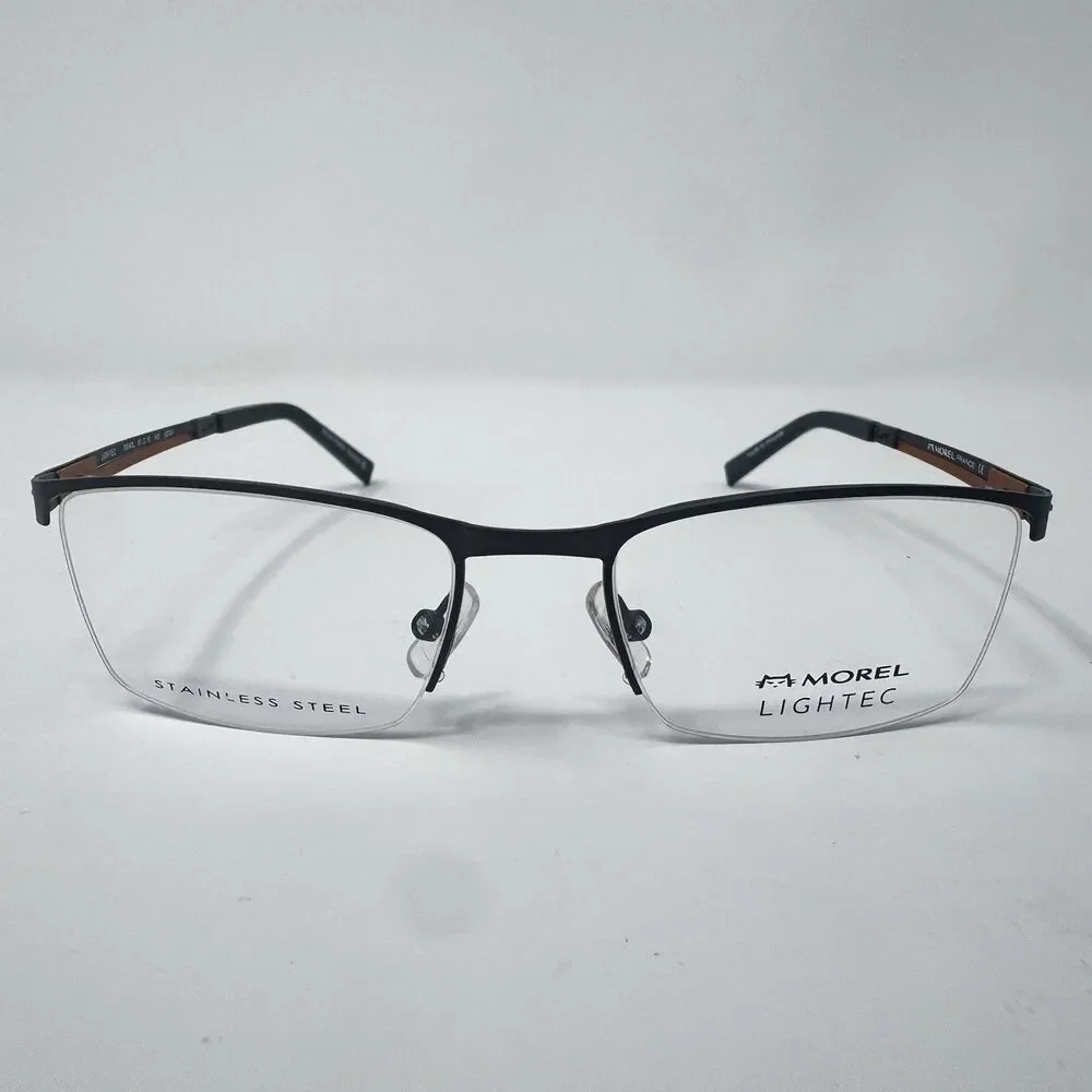 Morel Lightec 30040L 51-18-140 Eyeglass Frames Gunmetal Copper France